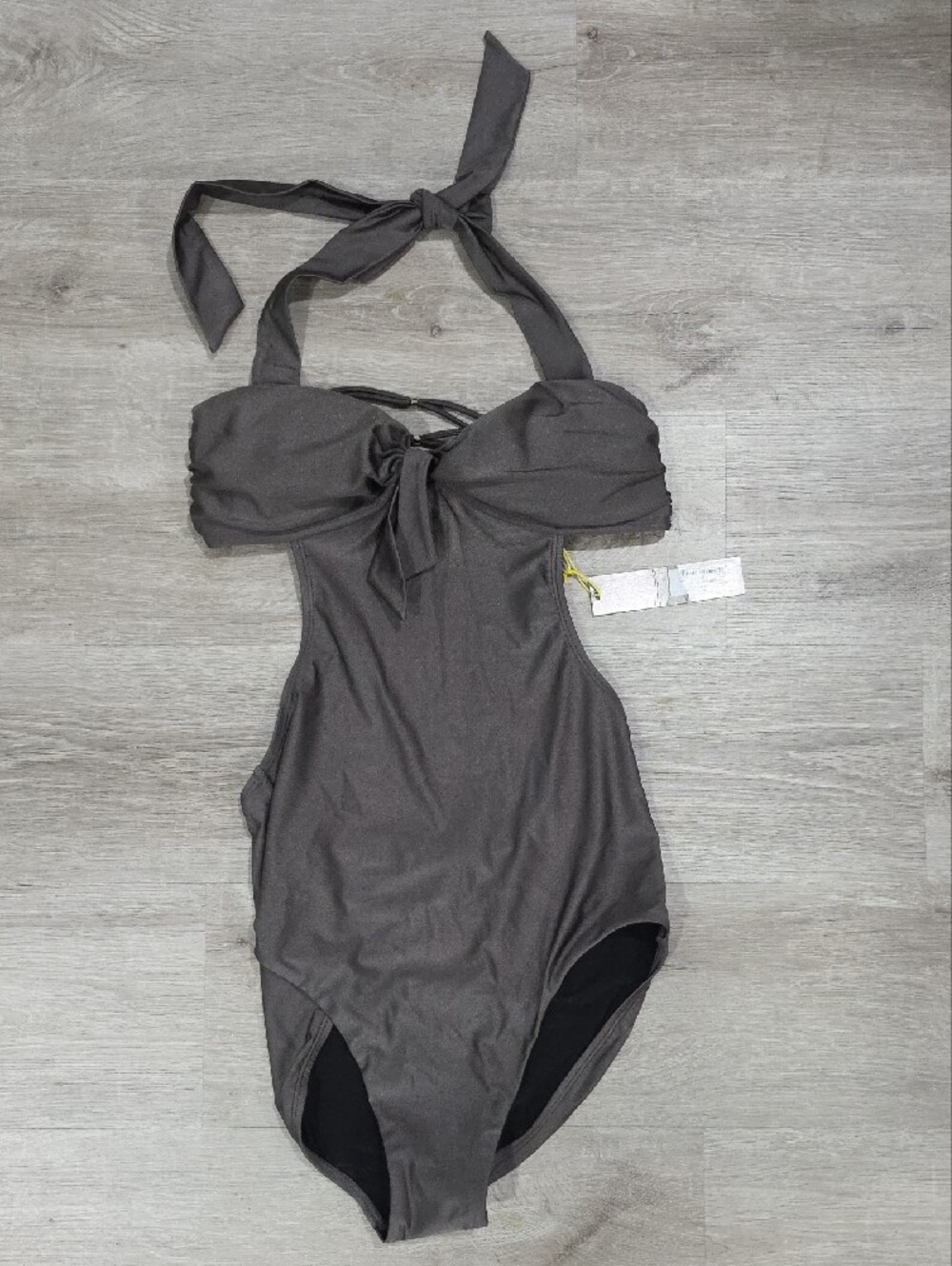 Shade & Shore | One-Piece Swimsuit in Gray
